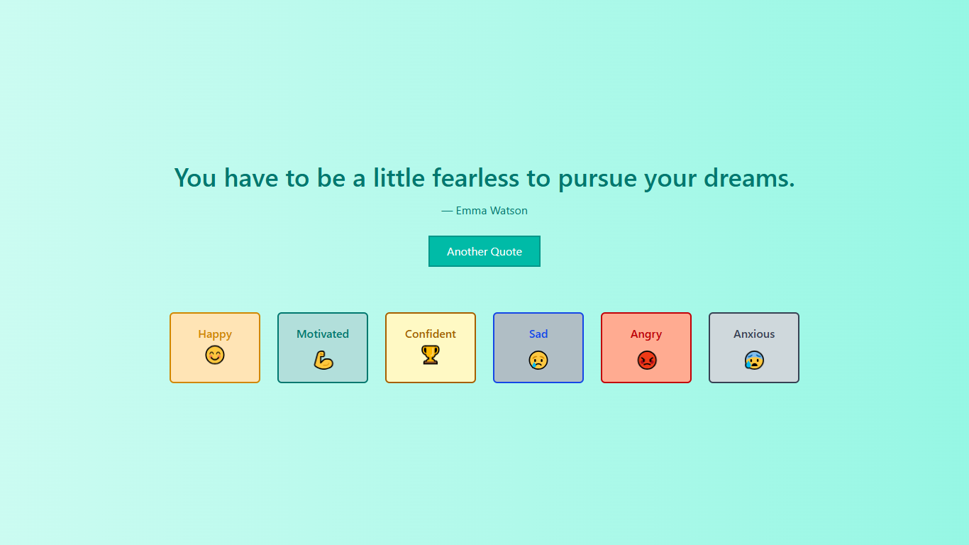 Quotes App Screenshot